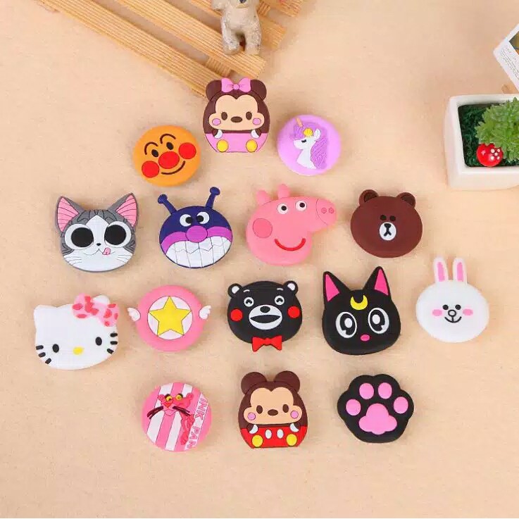 LD.SHOP POP SHOCKET 3D RING STAND HP Aksesoris Handphone  Popsocket 3D Karakter/3D Cartoon