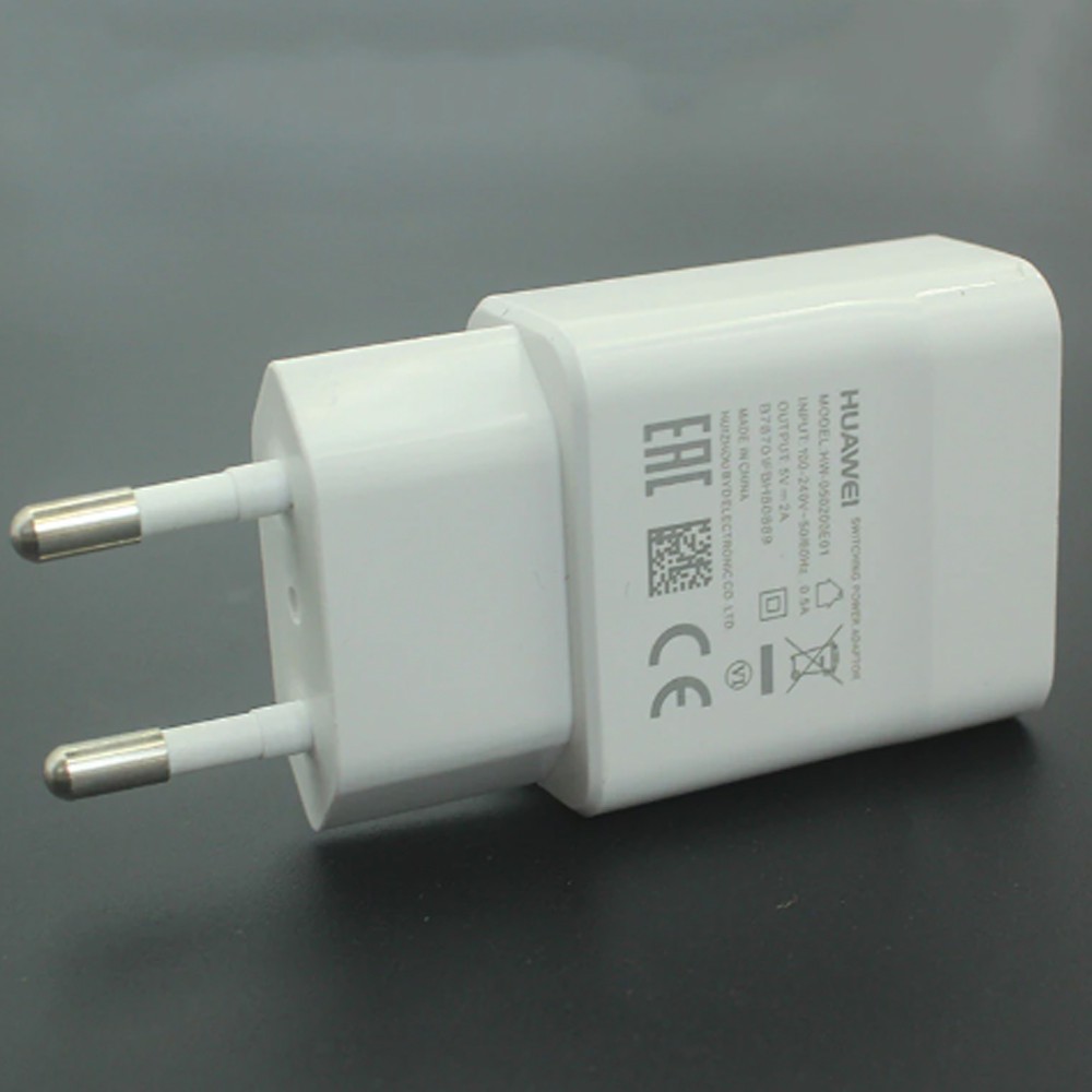 Adaptor Travel Charger Huawei 5V-2A Putih