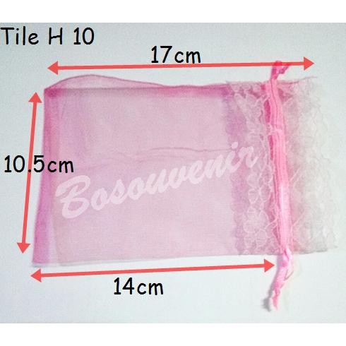 Tile H 10, Sarung Tile Kemasan Souvenir
