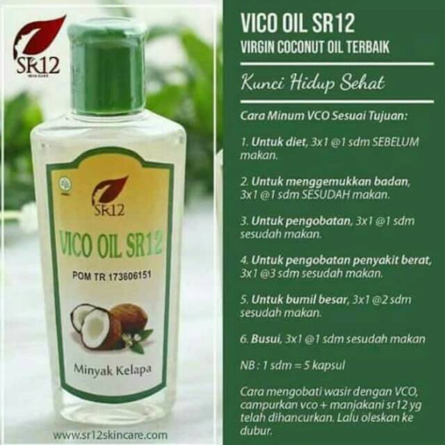 Vico oil SR12 Penambah nafsu Makan