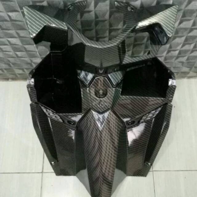 Dashboard vario 125 150 led carbon celup wtp