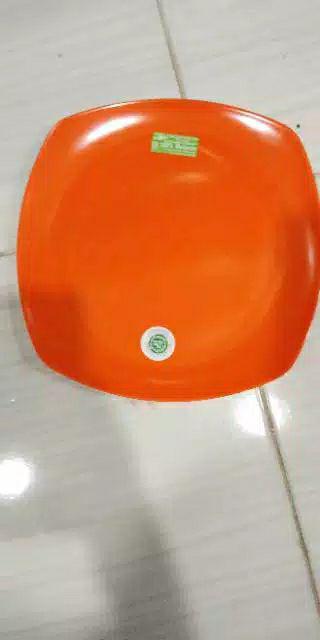 Cc-piring Kotak Ceper 9 Ungu Tosca Melamine Food Grade - Golden Flying Fish P-0904