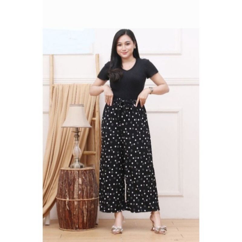 celana kulot wanita panjang motif polka,macan dan zebra/Celana Kulot wanita Jumbo/Celana Kulot Terba