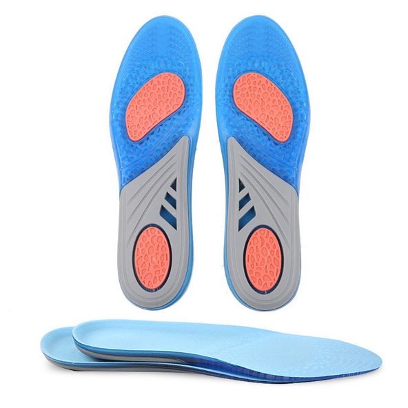 Insole Silikon Gel Breathable Lembut Shock Absorb Alas Kaki Silicone Empuk