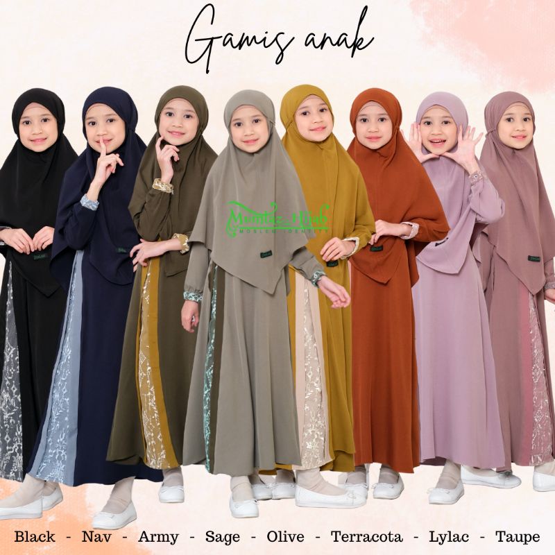 GAMIS ANAK / COUPLE MUMTAZ HIJAB / SARIMBIT