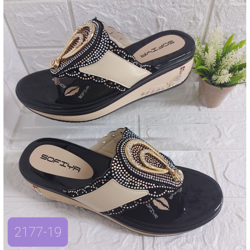 Sofiya sandal jepit wedges 2177-19