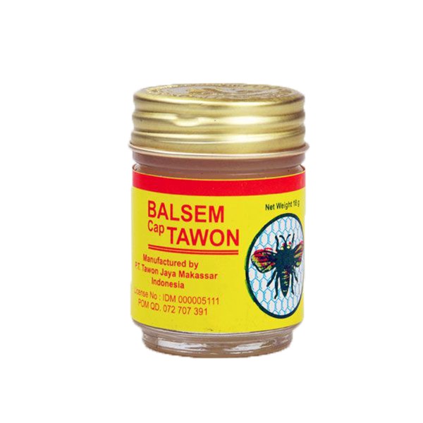 Cap Tawon Balsem 18g Balsem Pijat Khas Makassar WJM