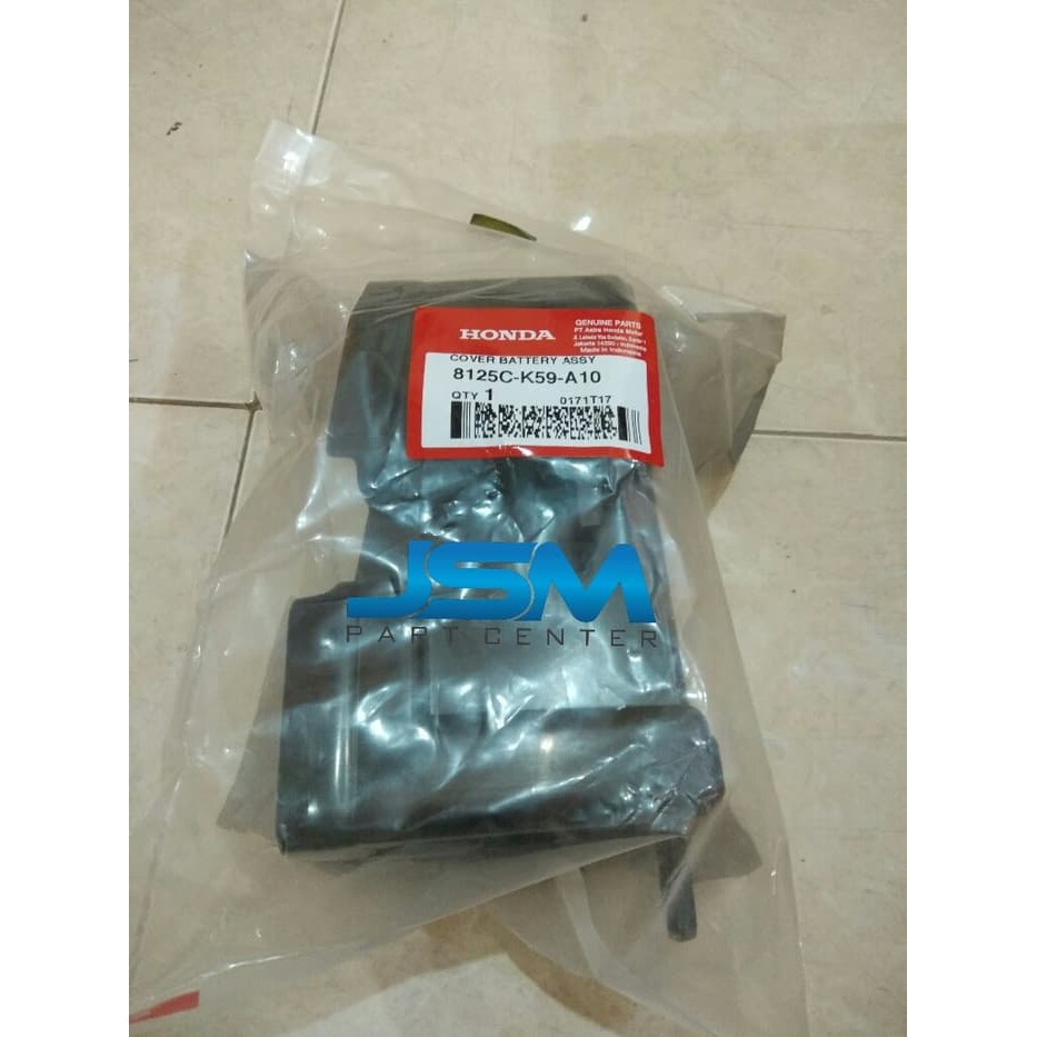8125C-K59-A10 COVER AKI TUTUP AKI VARIO 150 VERIO 125 LED ORI AHM ORI ORIGINAL