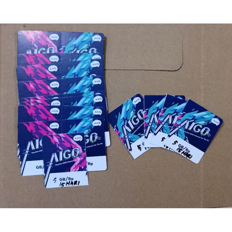 Voucer Axis 5gb 15 Hari