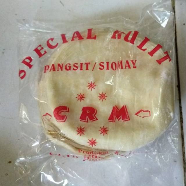 

Kulit Dimsum/siomay/Gyoza/swekiau CRM diameter 10cm