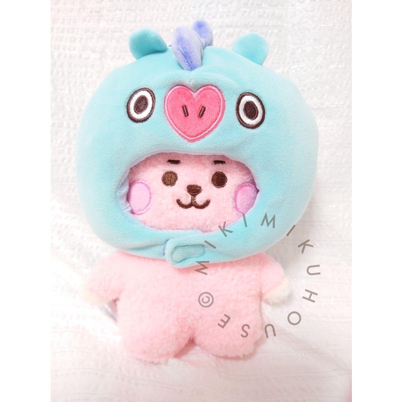 BT21 SPECIAL 4TH ANNIVERSARY TATTON PLUSH HAT TOPI COSTUME HARAJUKU LINE STORE DOLL BONEKA S SIZE BT