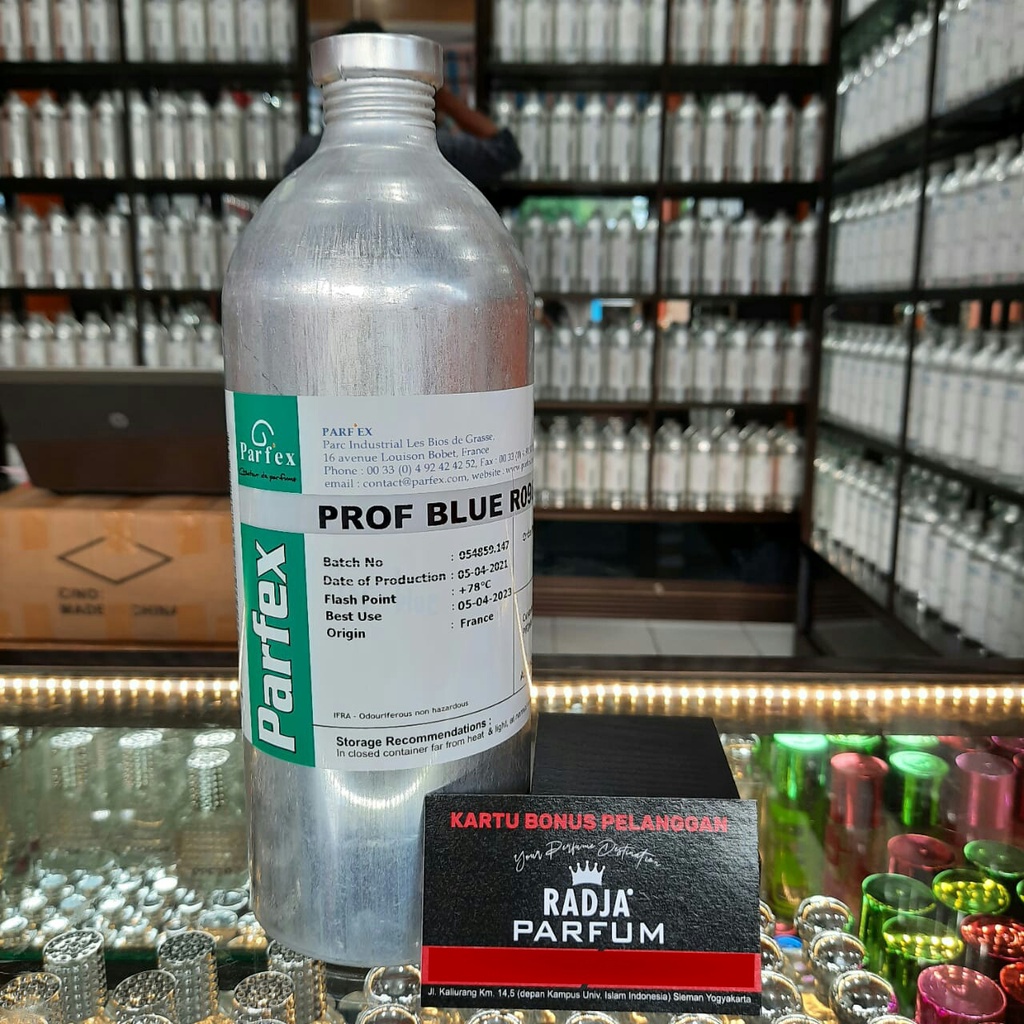 PROF BLUE BY PARFEX KEMASAN SEGEL PABRIK 1KG SEARAH DUNHILL DESIRE BLUE