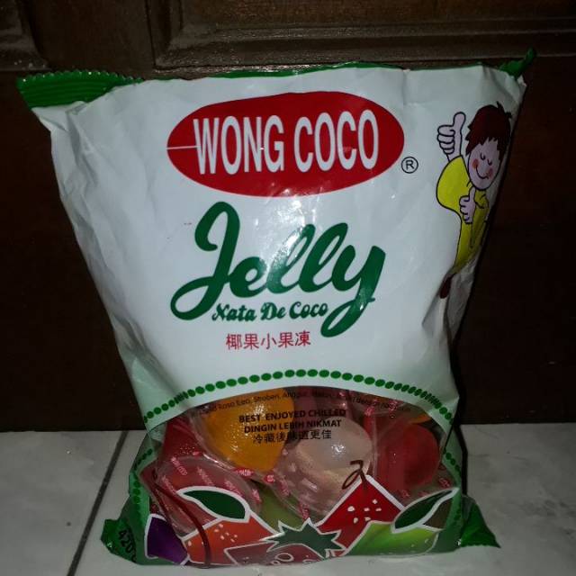 

Jelly wong Coco Isi 30 Pcs Aneka Rasa