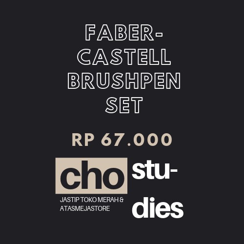 

Faber-Castell Brush Pen SET 12