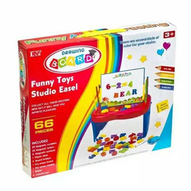 

Meja Belajar Meja Lipat Drawing Board Studio Easel Magnetic Anak Balita Bayi White Board