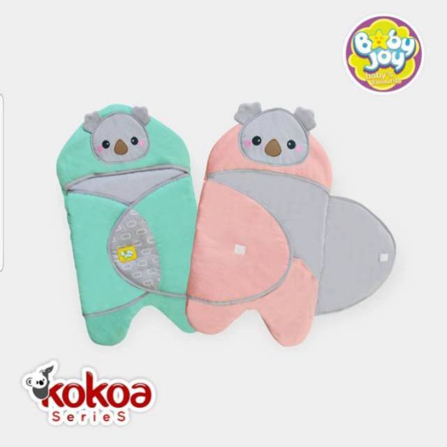 Baby Joy Baby Blanket Selimut Topi Bayi Model Celana Kokoa Series