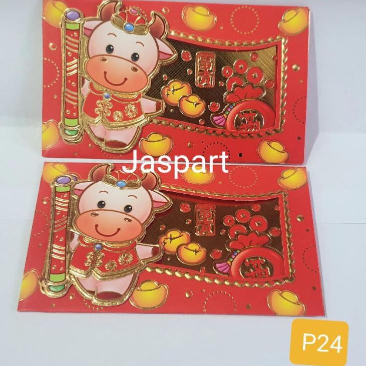 

[ PROMO ] ANGPAO IMLEK PANJANG BESAR SHIO SAPI KERBAU 2021 3D FUNGPAO HONGBAO TEBAL MURAH P24