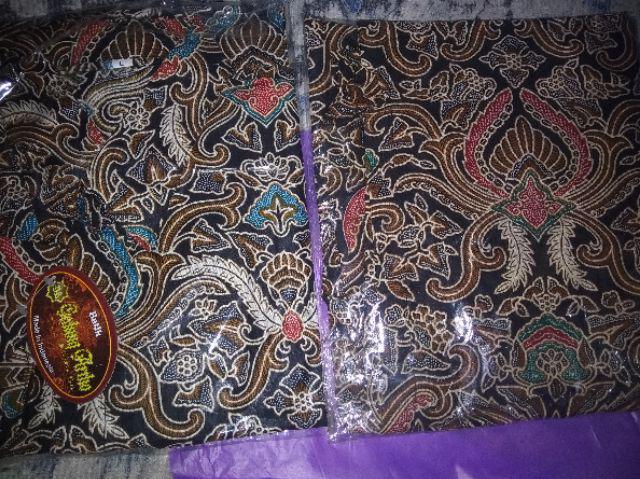Bswart Batik Hrb026 Kenongo Hem Pendek Padi Pekalongan M L Xl Batik Pria Murah Modern Grosir