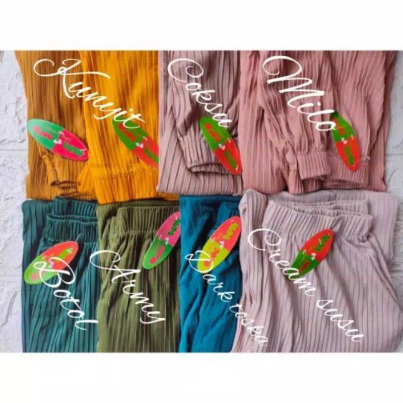 paket usaha rok plisket murah /12pc