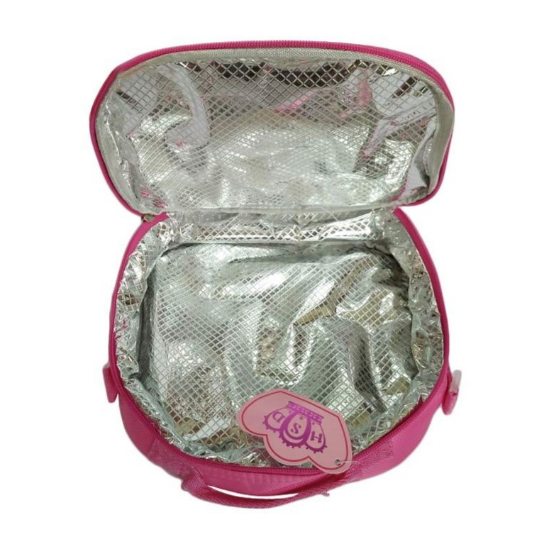 Tas Foil Lunch Bag Tas Selempang Backpack Anak Perempuan - Pink