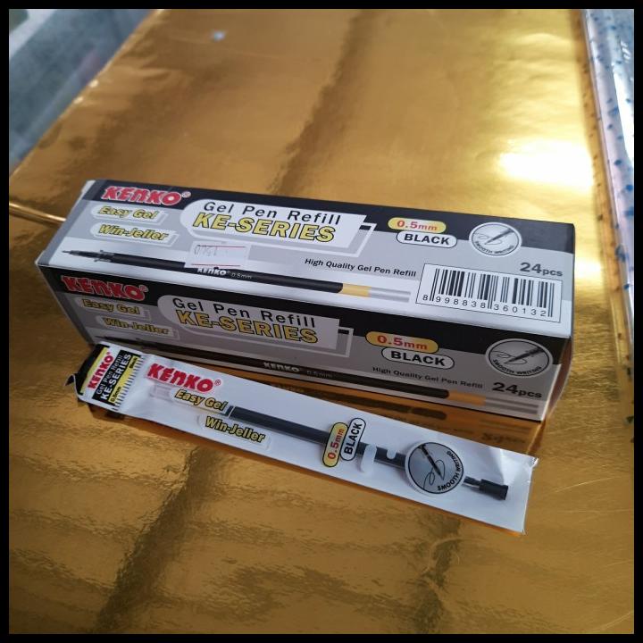 

Isi Ballpoint Gel Pen Kenko Ke Series 0.5Mm Hitam