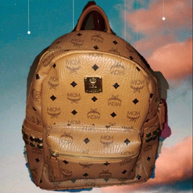 Preloved MCM Backpack large MCM