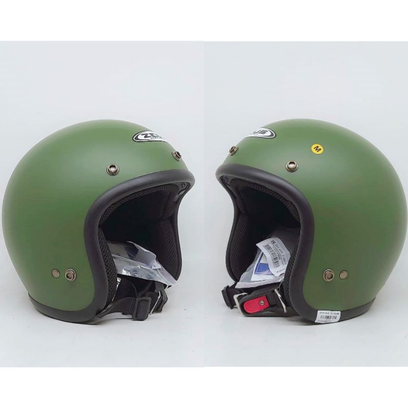 Helm Bogo Retro Zeus 385C Army doff