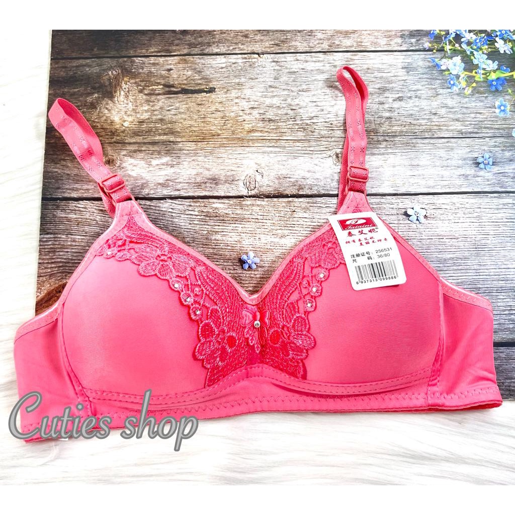 BRA BUSA TIPIS ADA RENDA SIZE 34-38