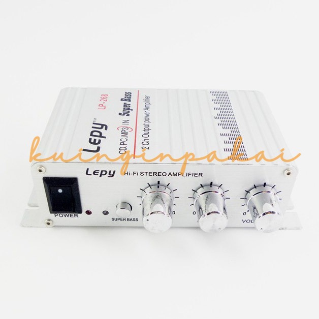Lepy HiFi Mini Stereo Amplifier Treble Bass Booster KUINGINPAKAI