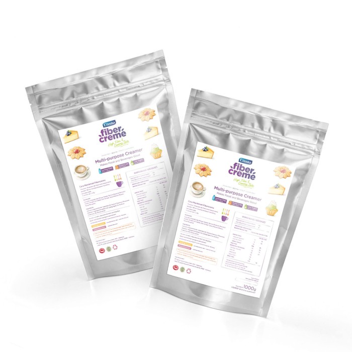 

Krimer- Fibercreme Foil Pack 1000Gr Twinpack -Krimer.