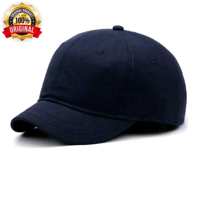 Topi polos baseball korea lidah pendek dewasa pria dan wanita