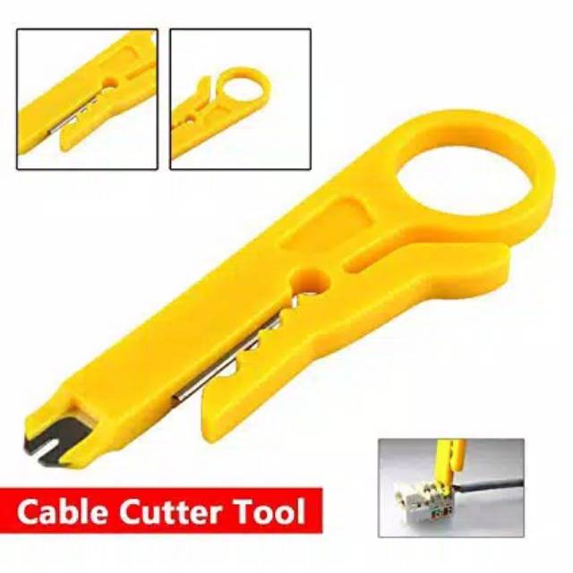 (NCS) Rotary Wire Stripper Pengupas Kulit Kabel Kupas Kabel Tang Cutter Efektif dan Praktis