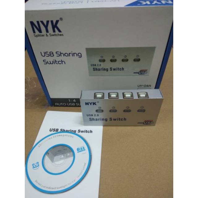 Auto Switch Printer USB 4 Port