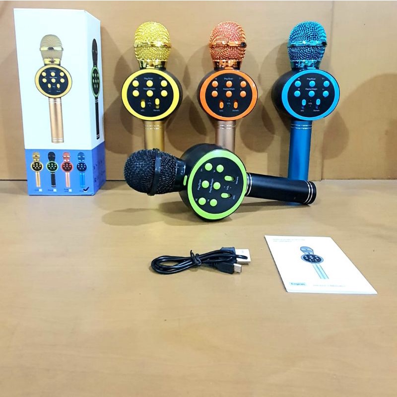 Mic karaoke V11 Microphone Bluetooth Wireless HIFI Speaker