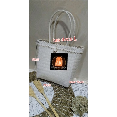 tas anyaman deco L