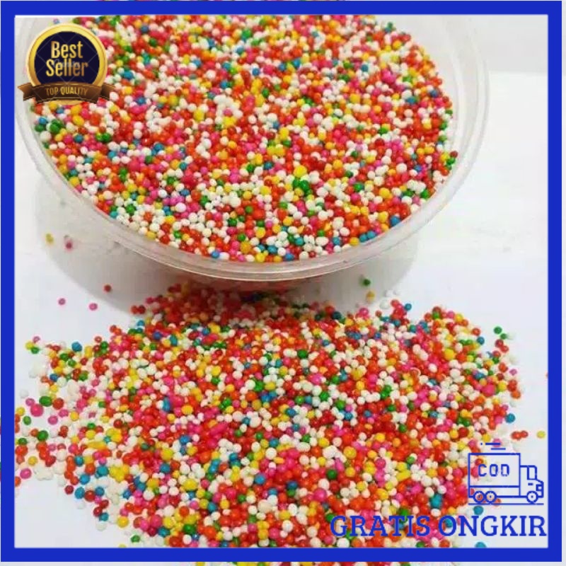 

REPACK RAINBOW SPRINGKLE TRIMIT 250GRAM -Terlengkap-Termurah-Berkualitas