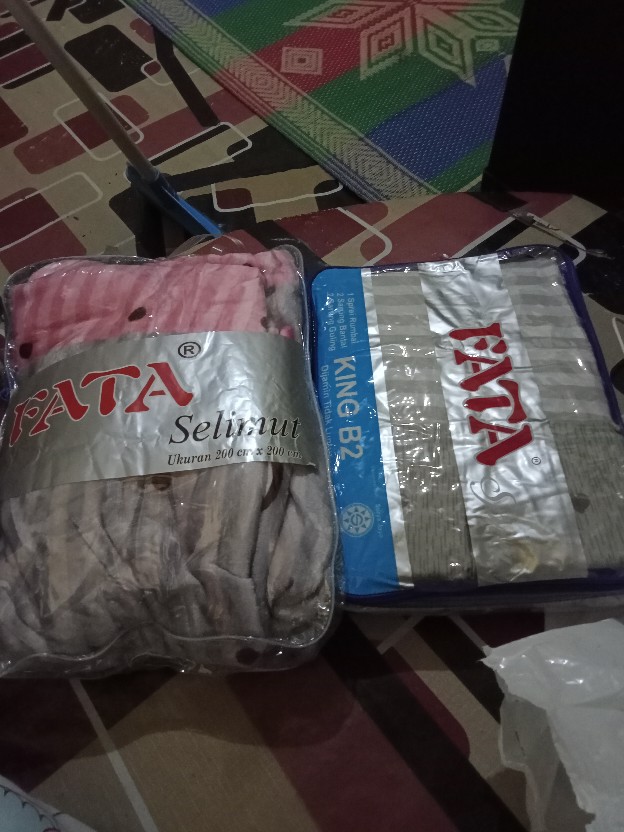 Sprei Rumbai Fata Minimalis Ukuran King 180x200 / Queen 160x200