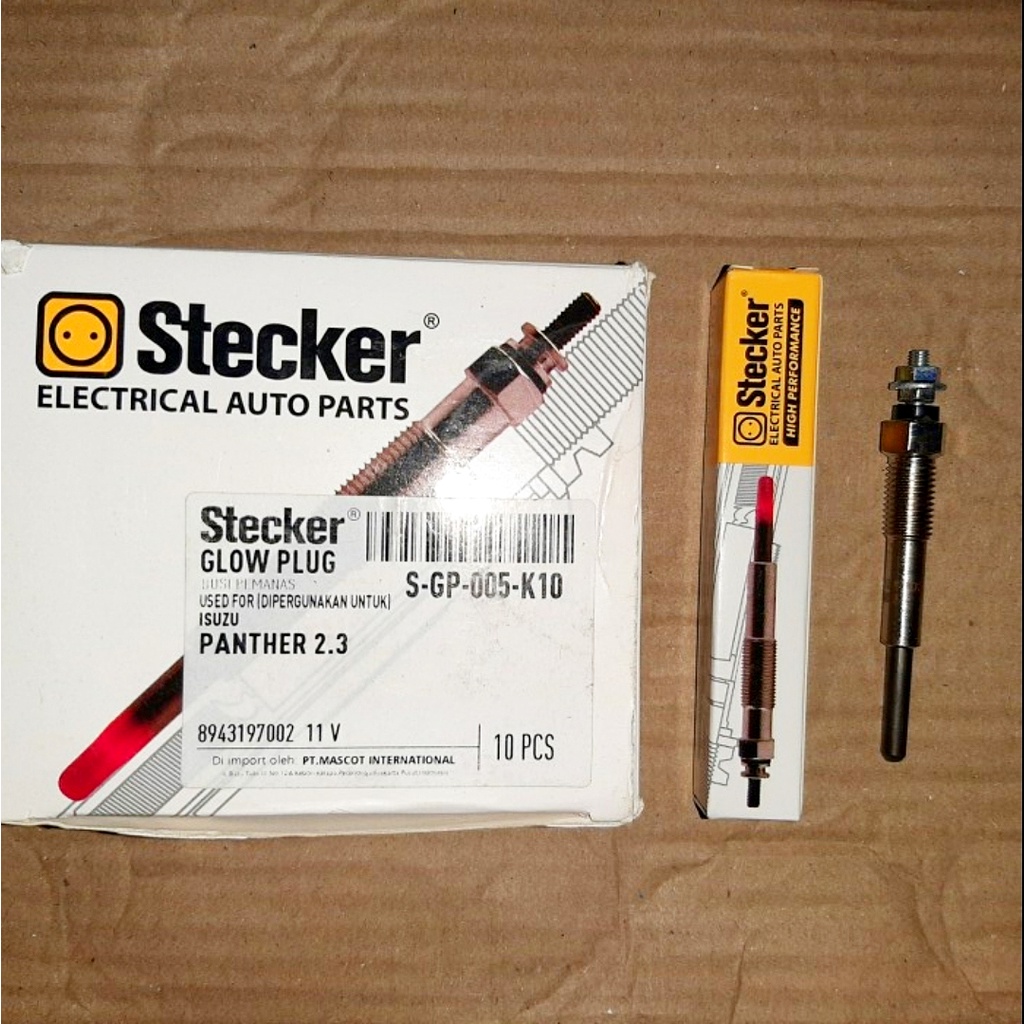 BUSI PEMANAS GLOW PLUG ISUZU PANTHER KOTAK PANTHER TOURING ORI STECKER