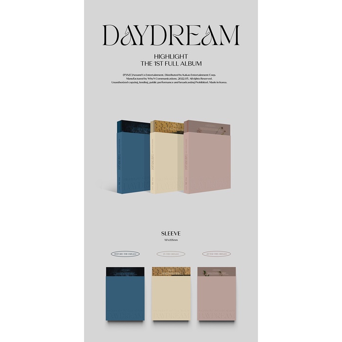 Highlight - 1st Full Album DAYDREAM