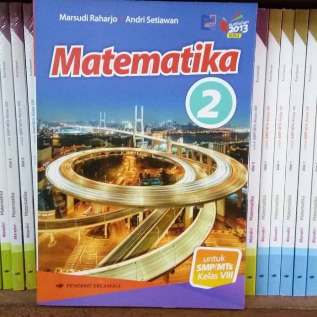 Buku SMP Matematika Kelas 2 Revisi Erlangga
