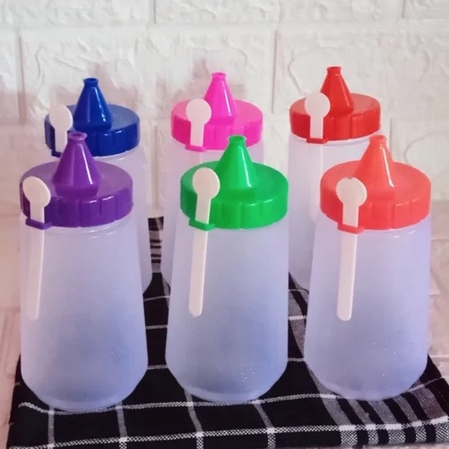 Botol kecap Saus SL 200ml , 500ml ,&amp; 400ml - wadah saos