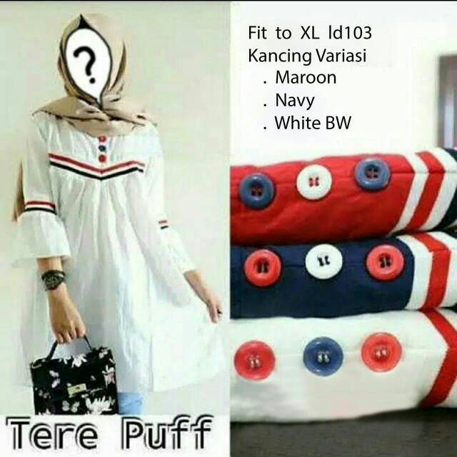 TUNIK TEREPUFF FIT TO XL /EN