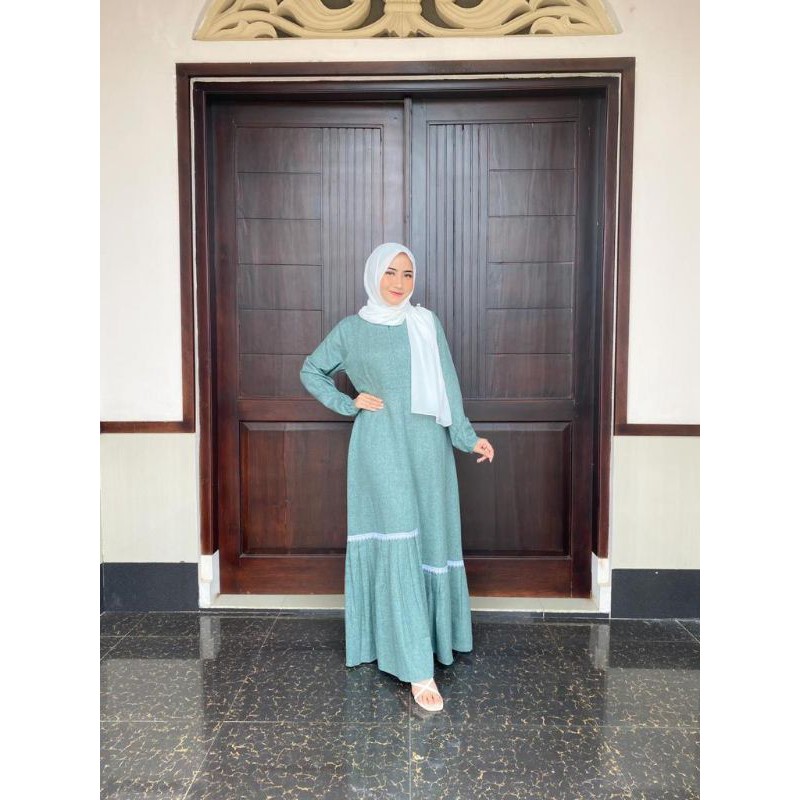 Gamis katun madinah by ori nazkya