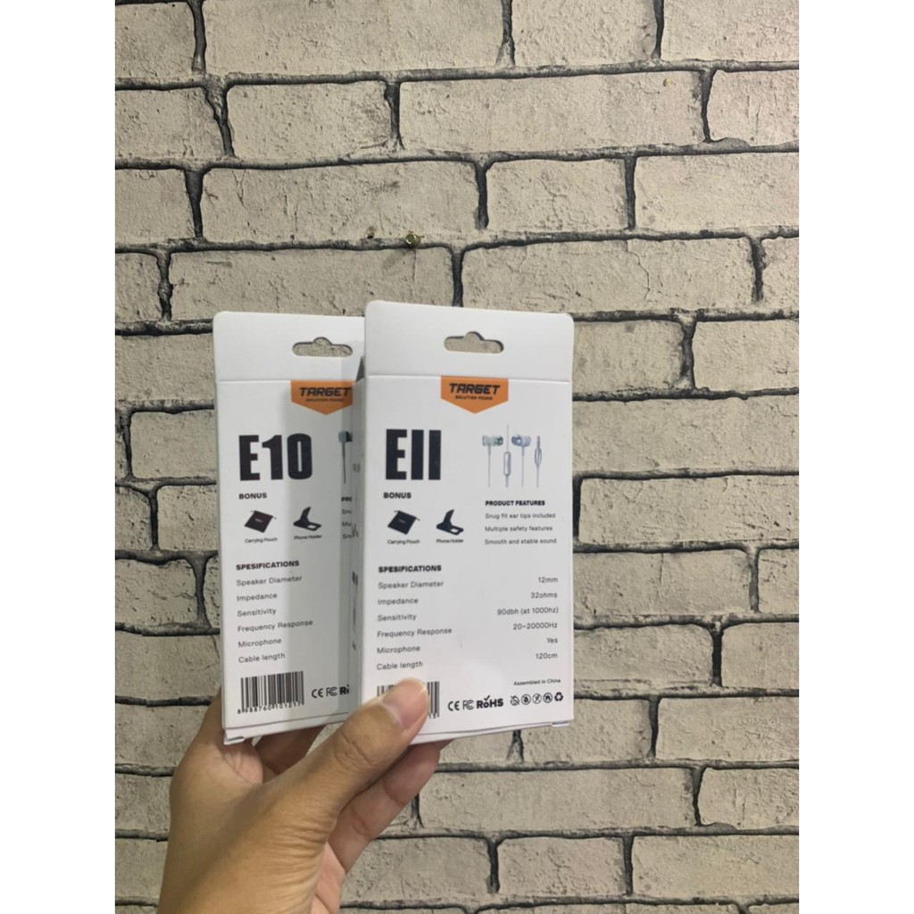 Handfree E10 E11 E12 - COD Jakarta