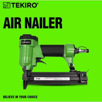 Tekiro Mesin Paku F 30 / Steples Tembak Air Nailer Model Lurus F-30 / Tembakan Paku Angin F 30