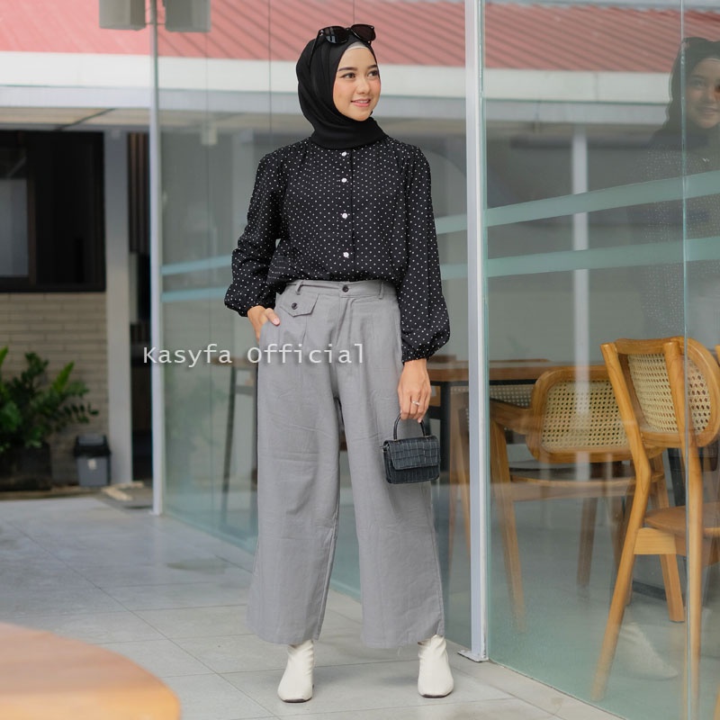 CHISA KULOT LINEN VARIASI POCKET