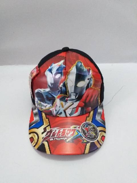 ☆ Topi Anak baseball karakter kartun Starkids gambar ULTRAMAN