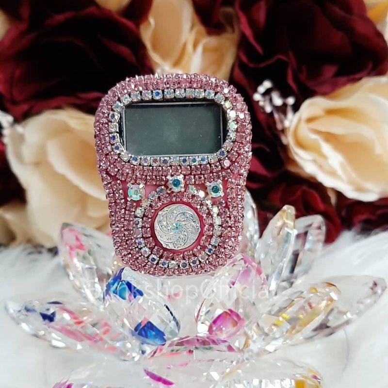 (TASBIH CHARGER) TASBIH DIGITAL Charger 5 Digit Diamond Premium/ALAT HITUNG DZIKIR/TASBIH DIGITAL BL