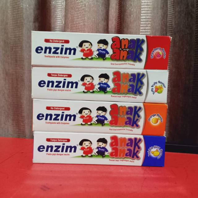 Enzim pasta gigi anak 63gr