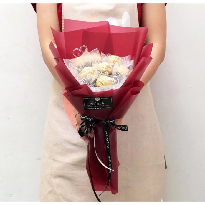

Buket Coklat Anniversary/ Kado Valentine/ Kado Ulang Tahun 7C 919 Hot!!! R33A
